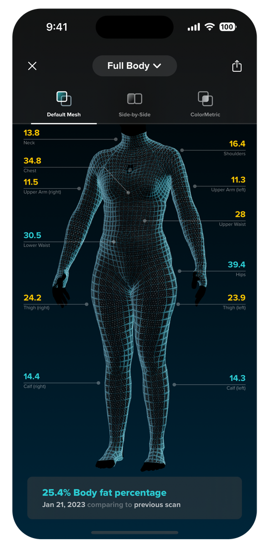 3D Body Scan Suit by ZOZOFITMeasurement AtHomeHighly Accurate Scan